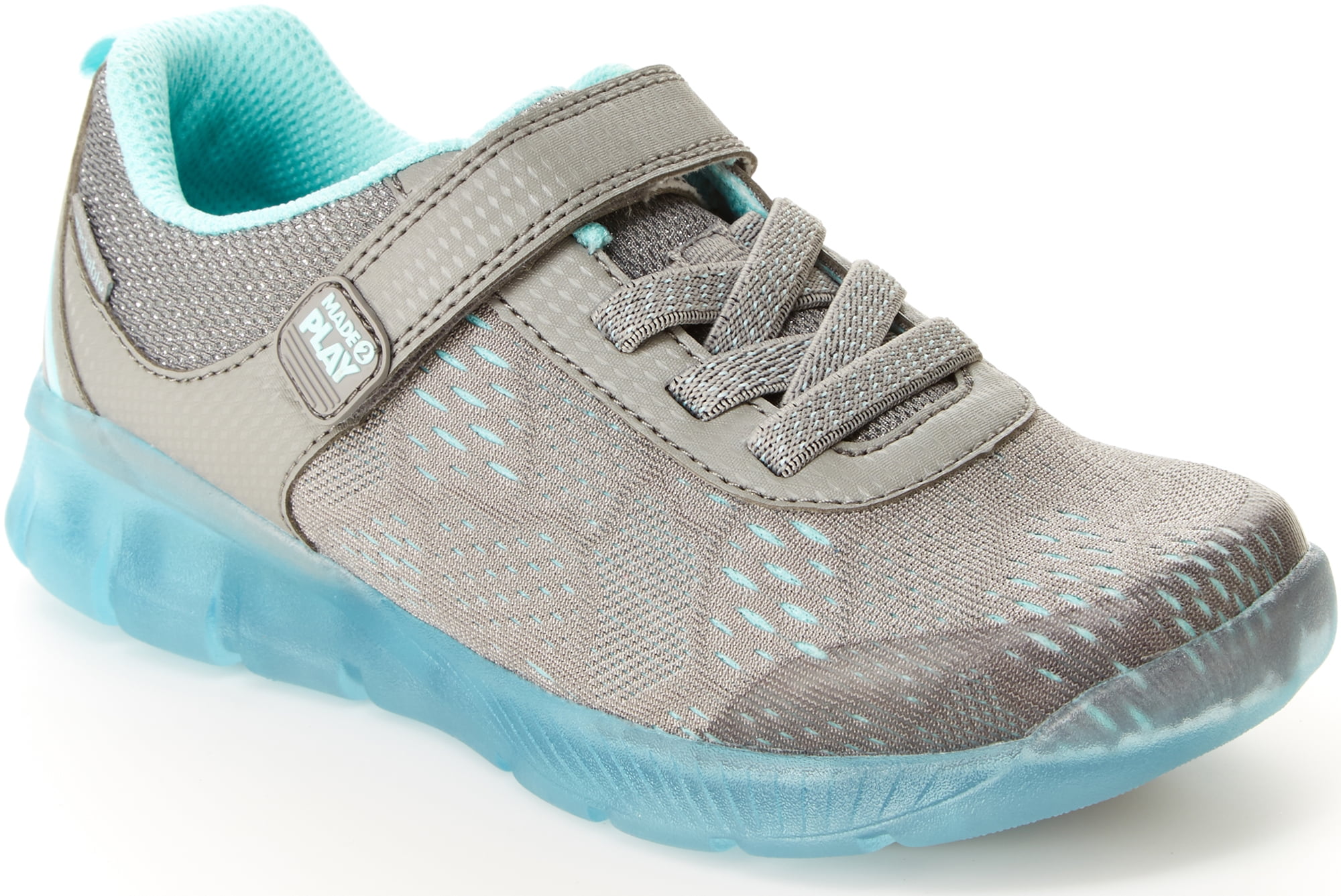 Stride Rite Girls Big Kid Made2play® Lighted Neo Sneaker - Walmart.com