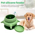 thumbnail image 3 of Sunjoy Tech  4 Teats Pet Feeder,240ML Puppy Feeder Silicone Milk Bowl,Pet Feeder with Anti-Slip Suction Cup for Kittens Puppies Rabbits, 3 of 5