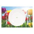thumbnail image 2 of Ryvnso Placemats Set of 4 Summer Tulip Flower-a5 Dining Mats Heat-Resistant Non-Slip Washable Table Mat, 2 of 8