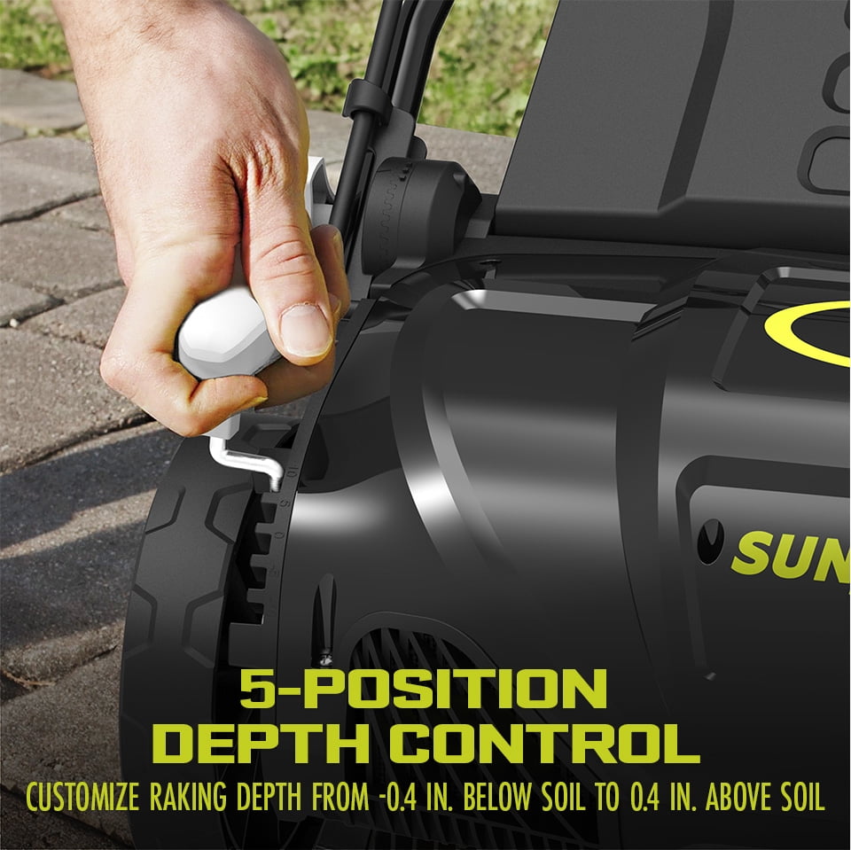 Sun Joe AJ805E Walk-Behind Mowers, 15-Inch 13-Amp Electric, Green