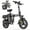 Black, variant on HiyViy 14" Folding Electric Bike for Adults Teens,700W Peak Motor 48V/10AH Battery, Commuter City Ebike, UL2849