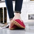 thumbnail image 4 of Shoes for Women Moccasins Flats Woman Loafers Genuine Leather Female Shoes Slip On Ballet Nurse Women's Shoes Plus Size 2024, 4 of 6