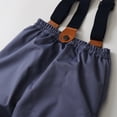 thumbnail image 5 of Hotiary 2-6Y Toddler Baby Boys Girls Winter Warm Thicken Bib Pants Windproof Ski Snow Pant With Pockets, 5 of 8
