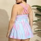 thumbnail image 3 of Acyse 2025 Womens Bikinis Clearance Ladies Fashion Multicolor Print Back Cutout Swimming Trunks Sling Juniors Split Swimsuit, 3 of 3