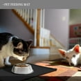 thumbnail image 7 of Silicone Waterproof Dog Cat Pet Food Mats Tray - Non Slip Pet Dog Cat Bowl Mats Placemat - FDA Grade Dog Pet Cat Feeding Mat, 7 of 7