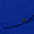 thumbnail image 3 of Solid Outdoor Windproof Raincoat Hooded Jacket Women's Coat for All Weather, 3 of 6
