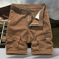 Kwasome Men Pant And Comfortable Cargo Shorts Outdoor Fashion Knee
