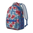 thumbnail image 2 of Aesthetic Floral Design School Backpack - Waterproof Durable Bookbag for Teens, 2 of 6