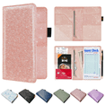 thumbnail image 1 of Libreta de Camareros ComfiTime cuero sintético con bolsillo con Cremallera para dinero Rosa Brillante, 1 of 11