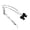 A01, variant on Trendy Black Round Dot Bowknot Necklace With Beaded Detail For Women Fashion