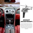 thumbnail image 3 of IFANLANDOR Scent Essential Diffuser Car Freshener 1 Set Silver Alloy Creative Car Vent Freshener For Aromatherapy, 3 of 4