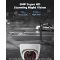 thumbnail image 3 of Reolink PoE 8-Channel NVR Surveillance System, 4x 5MP Cameras, 2TB HDD, 24/7 Recording, RLK8-520D4, 3 of 11