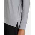 thumbnail image 5 of Time and Tru Women's Hacci Knit Pullover with Long-Sleeves, Single and 2-Pack, Sizes XS - XXL, 5 of 5