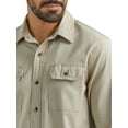 thumbnail image 4 of Wrangler® Men's and Big Men's Relaxed Fit Long Sleeve Woven Shirt, Sizes S-5XL, 4 of 4