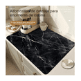 thumbnail image 2 of 2 pzs Tapete Bar,escurridor Platos,tapete Cocina Escurridores Malubero Blanco y Negro, 2 of 4