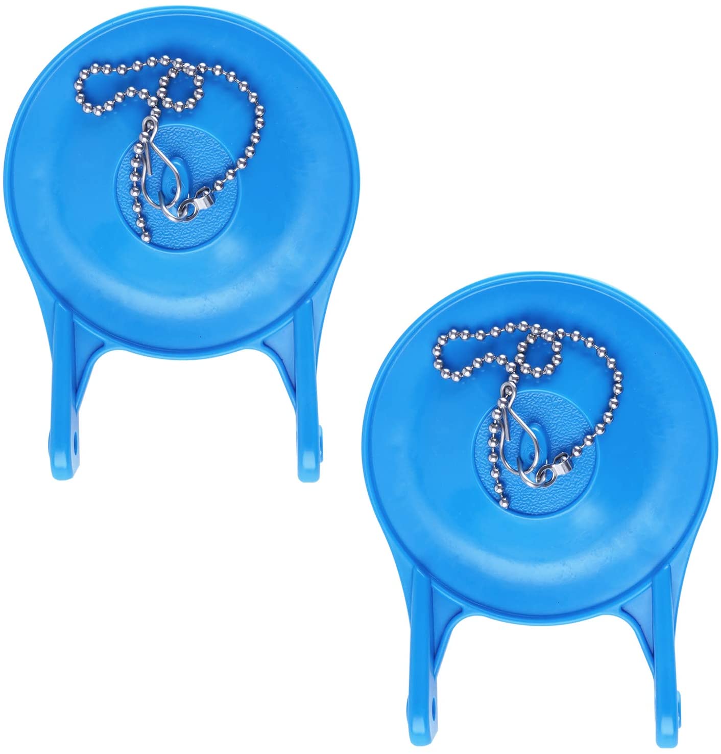 Toilet Flapper 3 Inch Compatible with Gerber 99788, 2 Pack Blue Rubber