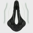 thumbnail image 2 of WEST BIKING Premium WEST BIKING Bike Saddle Set with Rain Cover, Comfortable Road Cycling Seat in Multiple Color Options, Lightweight PU Material, 250x145mm, 2 of 6