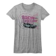 thumbnail image 1 of Back to the Future Time Machines Shapes Junior Women's T-Shirt, 1 of 1