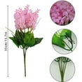 thumbnail image 3 of Faux Snapdragon Flower Pink Silk Hyacinth Flower Artificial Fake Delphinium Flowers for Home Garden Wedding Table Centerpiece Decor(Pink), 3 of 4