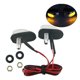 thumbnail image 1 of Kenally 2 uds., luz LED para coche, parabrisas, Jet, luz LED, accesorios decorativos, boquilla de pulverización para parabrisas, limpiaparabrisas Bombillas para automóviles negro Kenally CZ8715-02B, 1 of 6