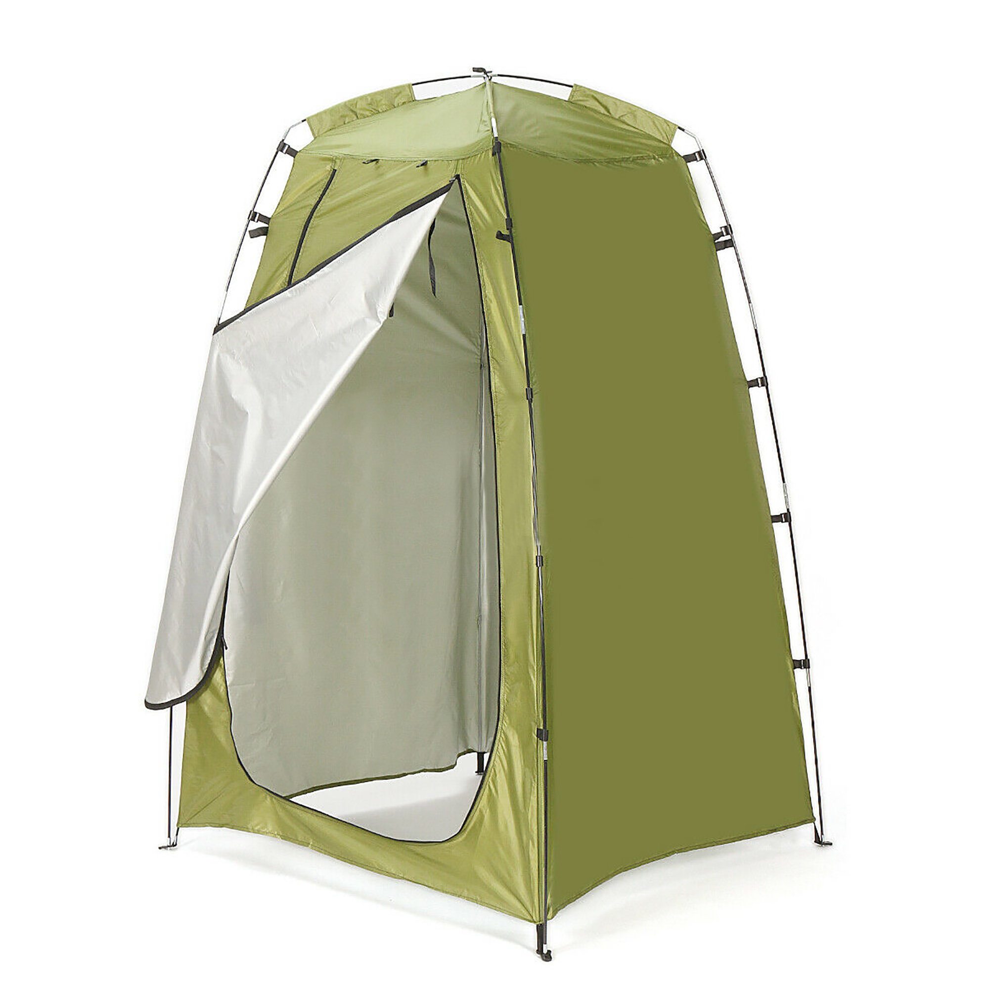 LELINTA Camping Shower Tent - Instant Set Up Pop Up Tent Portable Shower Tent, Pop Up Changing Tent, Camp Shower Tent, Portable Dressing Room, Green Dome Tent - image 5 of 8