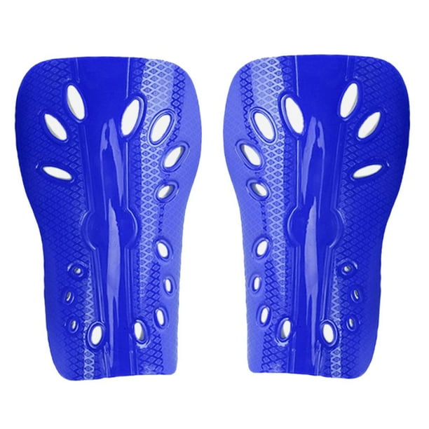 Disponible en 6 colores Espinilleras Espinilleras de fútbol sala Protectoras ajustables Azul