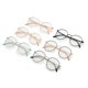 thumbnail image 3 of Metal multi escena aplicable anti luz azul metal Europa y América gafas estilo espejo plano que cambia de color, 3 of 5