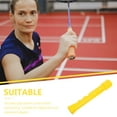 thumbnail image 3 of Raindrops Badminton Training Aid Abs Yellow Grip Practice Cylindrical Handle 1Pcs 7.5X1.3X1.3In, 3 of 8