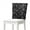 Black Music Note, variant on Xoenoiee Boho Mandala Elephant Print Chair Back Covers Set, Dining Back Chair Cover Removable Washable Backs Slipcovers, Kitchen Chairs Protector for Wedding Party Housewarming, 1 Pack