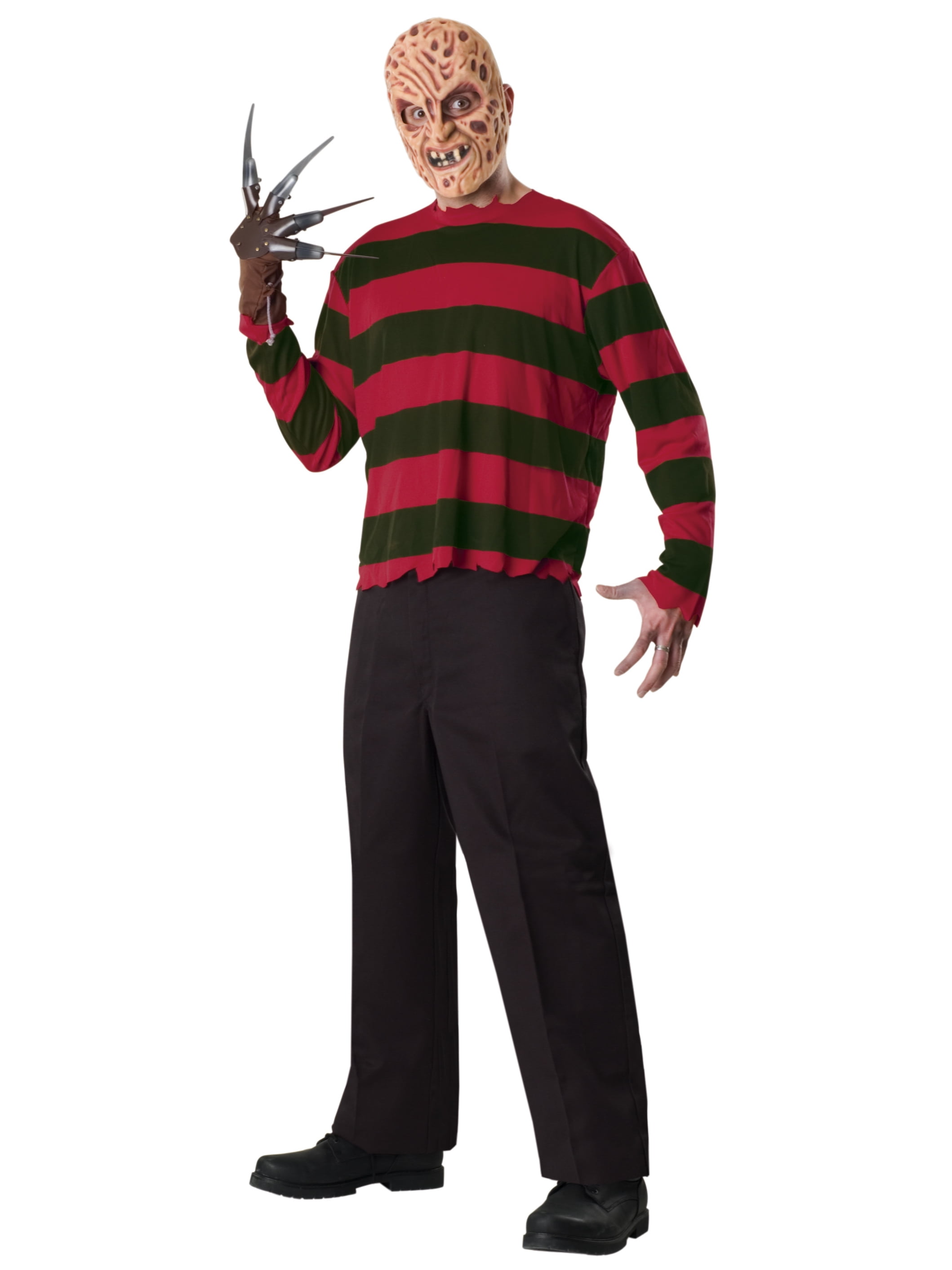 A Nightmare on Elm Street Freddy Krueger Costume Set for Adults by