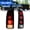 Matte Black+Clear Lens, variant on Tail Light Fits for 1988-1998 Chevy/GMC C/K 1500/2500/3500,1992-1999 Chevy/GMC Suburban 1500/2500,Running Lights for 1995-1999 Chevy Tahoe,1992-1999 GMC Yukon,Chrome Housing+Smoked Lens