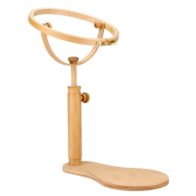 Soporte de Bordado de Ajustable, Aro Giratorio de 360 Grados para Bordados Pequeños, Duradero
