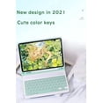 thumbnail image 3 of Detachapie Funda con Teclado Bluetooth para Tab A7 10.4 2020 SM-T500/T505/T507, Rosa, 3 of 7