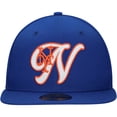 thumbnail image 2 of Men's New Era Royal New York Mets  Duo Logo 2.0 59FIFTY Fitted Hat, 2 of 6
