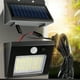 thumbnail image 5 of Methold Luz alimentada por energía Solar, 30 luces LED, lámpara de jardín a prueba de humedad, luz solar, Sensor de movimiento PIR, Suministros para perros 64LED  cable de extensión de 7.5 m, 5 of 6