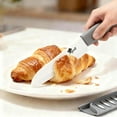 thumbnail image 7 of Serrated Bread Knife 6-inch Sharp Ceramic Kitchen Knife Rustproof Ceramic Blade Cutter Tool, 7 of 7