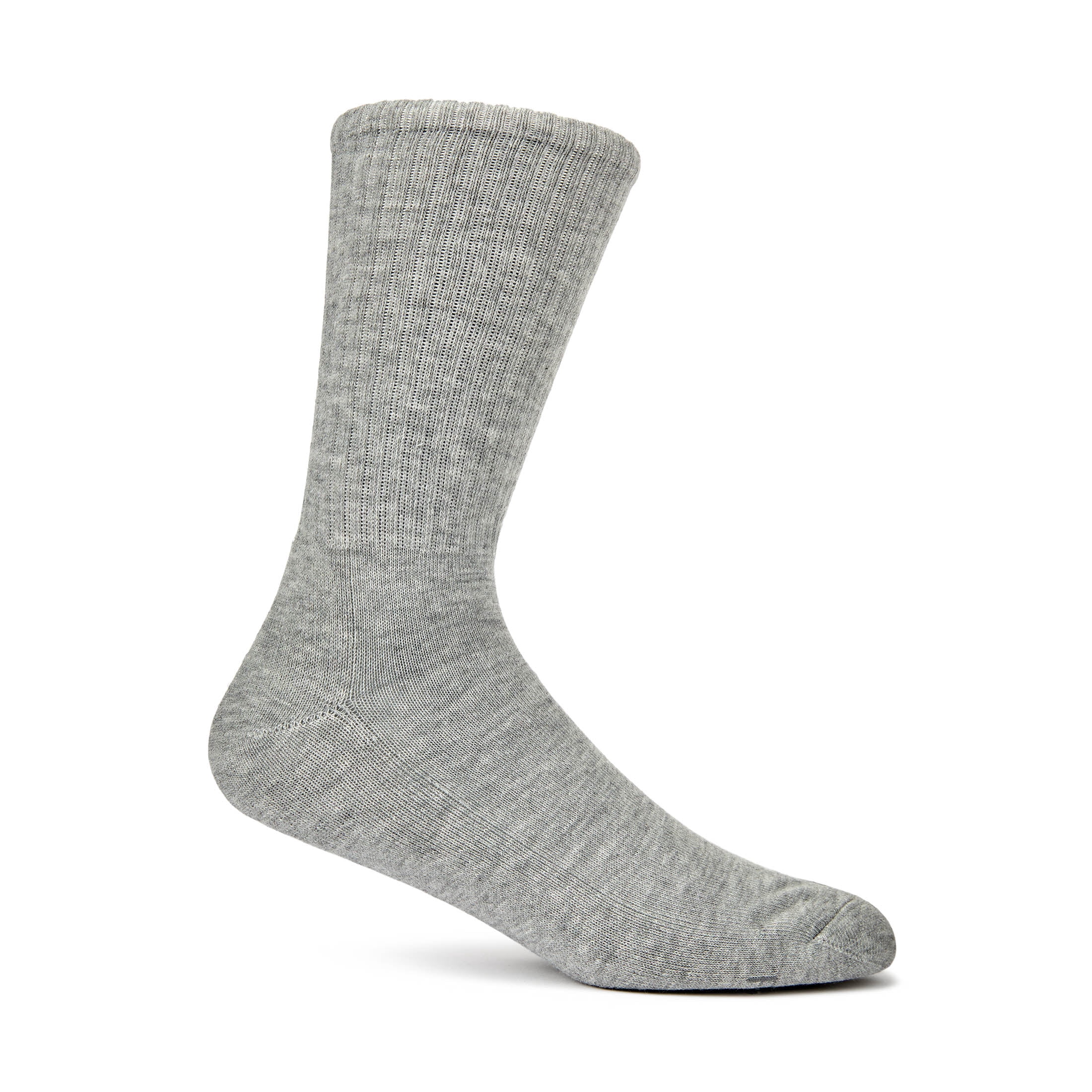 Fruit of the Loom Mens Gameday Crew Socks, 3-Pack, Sock Sizes 6-12