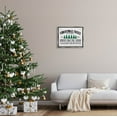 thumbnail image 2 of Stupell Industries Christmas Trees Vintage Sign Graphic Art Luster Gray Floating Framed Canvas Print Wall Art, Design by Lettered and Lined, 2 of 6