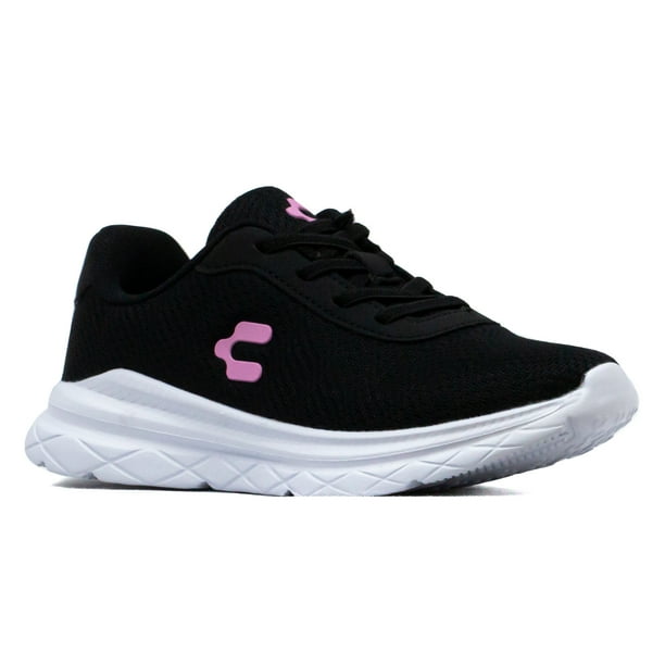 Tenis Deportivos Charly 1098614 para Niña Zapaterias Mexico 1098614D-NEG/BCO