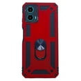 thumbnail image 1 of Funda Uso Rudo Cely Vesmir Con Anillo Magnético Para Motorola G34 Rojo Más 2 Micas De Cristal, 1 of 5