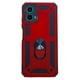 thumbnail image 1 of Funda Uso Rudo Cely Vesmir Con Anillo Magnético Para Motorola G34 Rojo Más 2 Micas De Cristal, 1 of 5