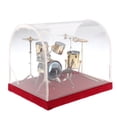 thumbnail image 1 of Kit de Batería de Cobre en Miniatura, Modelo de Pantalla de Instrumentos Musicales, Accesorio de de Acción para Decoración de, 1 of 8