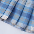 thumbnail image 5 of IEFIEL Kids Girls Schoolgirl Kilt Plaid A-Line Skirt Casual Outdoor Side Split Pleated Tartan Miniskirt School Wear, 5 of 7