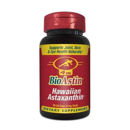 - BioAstin Hawaiian Astaxanthin – 60 ct – 4mg – Supports Joint, Skin, & Eye Health Naturally – A Super-Antioxidant Grown in Hawaii - 4mg Original - 60 Count