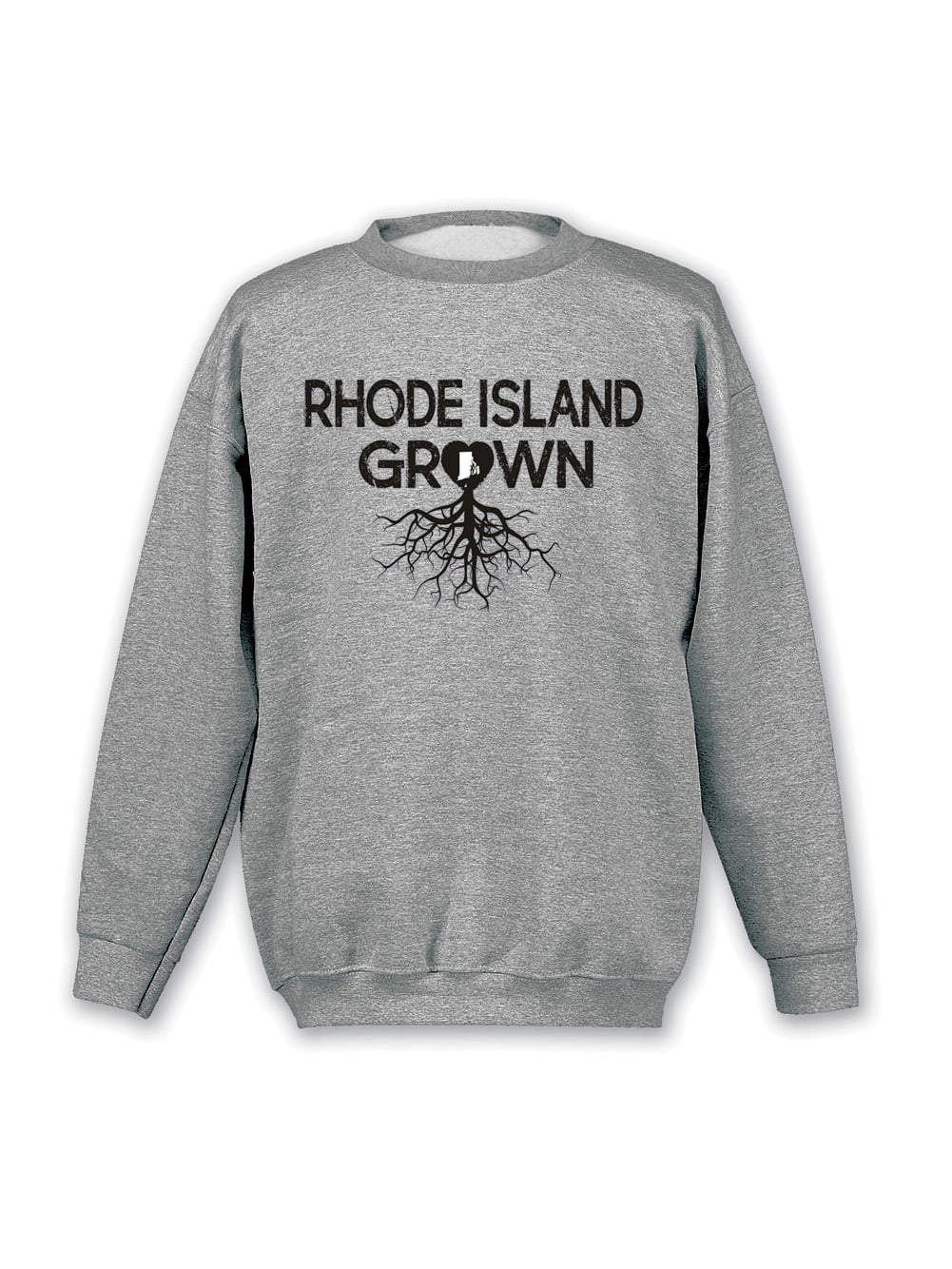 Tenacitee Girls Living in Rhode Island with Colorado Roots Hooded Sweatshirt 