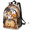 Bronze, variant on Christmas Snowflake Laptop Backpack, Large Red Santa Hat Travel Backpack Men Women, Work Business Computer Casual Daypack Rucksack, 18 Inch
