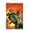 Premium Print and Beechwood Hanger Bundle, variant on DC Comics - Green Arrow - Explosion Wall Poster, 14.725" x 22.375"
