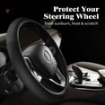 thumbnail image 5 of HOTOR Car Steering Wheel Cover for Women - Universal Car Accessories Fit for 15.5"-16", Steering Wheels, 5 of 6
