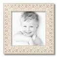 thumbnail image 2 of ArtToFrames 12" x 12" Cream Picture Frame, 12x12 inch Wood Poster Frame (WOM-5086), 2 of 7