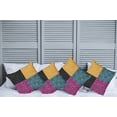 thumbnail image 2 of Ambesonne Indie Throw Pillow Cover 4 Pack, Eighties Funky Pop Doodle, 20", Multicolor, 2 of 7